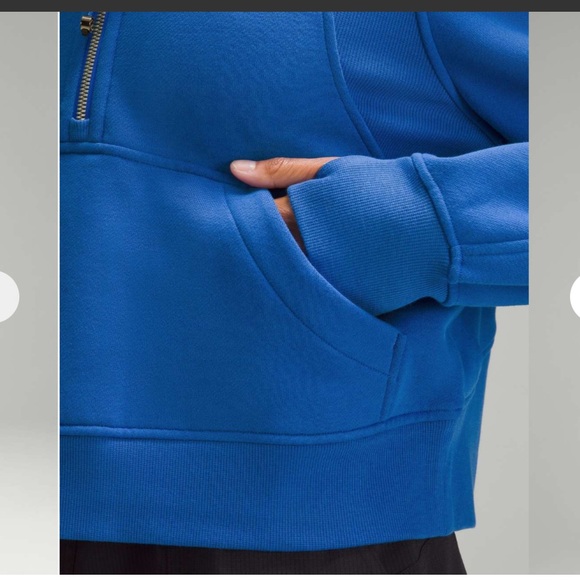 Lululemon m/l Scuba Oversized Half-Zip Hoodie - Picture 7 of 7
